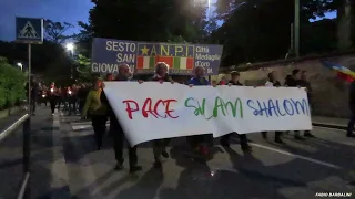 Fiaccolata per il "25 Aprile" 2024 a Sesto San Giovanni