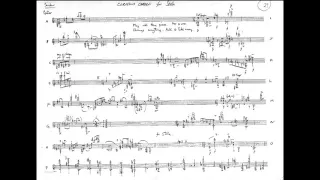 Cornelius Cardew --  Piece for Guitar (for Stella)