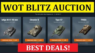 World of Tanks Blitz Auction - The BEST DEALS! What to Buy!