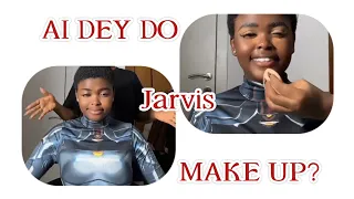 Africa AI Robot,Jarvis AKA Jardolilta does make up?😲😁