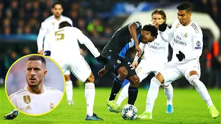 The Day PERCY TAU met Eden HAZARD and SHOCKED Real Madrid