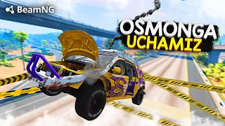 TRAMPLINDA OSMONGA UCHAMIZ! CRASH TEST - BeamNG.drive