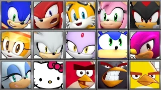 Sonic Dash - All 19 Characters - Full Game Play - 1080 HD