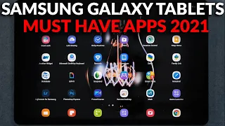 Must Have #Apps for #Samsung Galaxy Tablets - Android Tablets Must Have Apps 2021