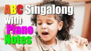 ABC Nursery Song for Kids with Piano Notes | Color Me Mozart