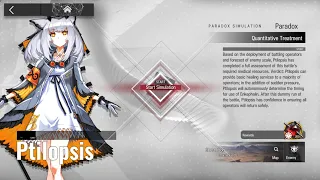 Arknights Paradox Simulation Ptilopsis Guide