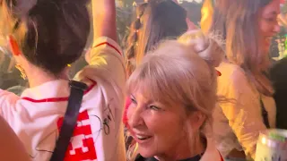 Fisher x Chris Lake live with Fisher's Mom and Wife front row- Coachella 2023