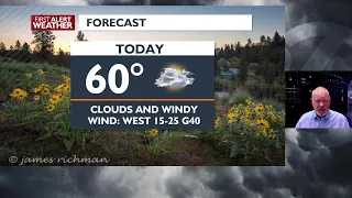 Spokane and Coeur d'Alene forecast for Tuesday