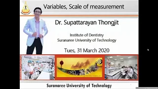 Variables, Scale of measurement