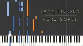 Yann Tiersen - Porz Goret  Synthesia Piano Tutorial