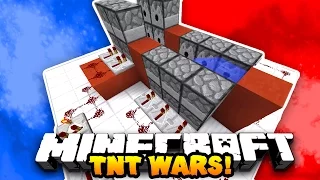 Minecraft RED VS BLUE TNT WARS! (Custom 1v1 Map) | w/PrestonPlayz & LandonMC