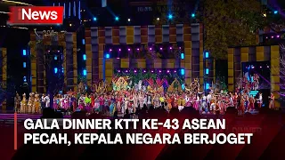 Kepala Negara ASEAN Berjoget di Gala Dinner