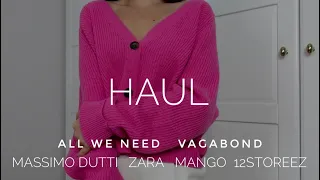 Покупки на осень 2021 | Идеальный тренч, много трикотажа | 12storeez, ZARA, MASSIMO DUTTI, MANGO.