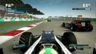 F1 2012 Gameplay Ita PC Gran Premio Kuala Lumpur Malesia - Fino all'ultimo giro -
