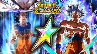 100% EZA INT ULTRA INSTINCT GOKU [LEVEL 10 LINKS] + STICKER EFFECT! Dragon Ball Z Dokkan Battle