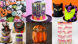 Halloween Cake Decorating Ideas - Most Satisfying Cake Decorating Compilation, Easy Halloween Cakes