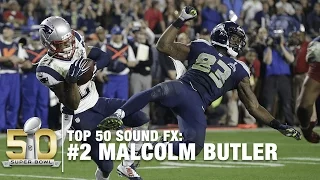 Top 50 Sound FX | #2: Malcolm Butler's Super Bowl Winning End Zone Interception | NFL