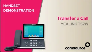 Yealink T57W - Transfer a Call