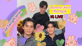 JimmySea+Ohmtpk Instagram Live | they're so cute🤏☺️2023.12.15. #jimmysea #ohmtpk #lasttwilightseries