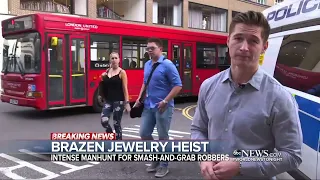 Bold daylight jewelry heist occurs in London