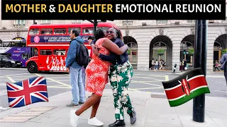 African Girl Reunited with Biological mother in London ,  United Kingdom 🇬🇧