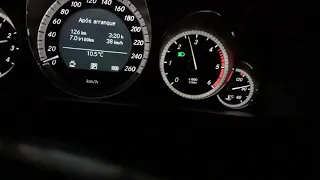 Mercedes E 250 cdi Coupe 0-100km/h Acelleration