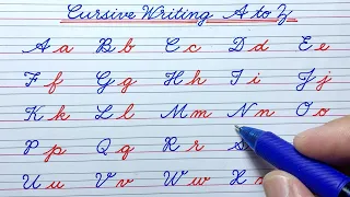 Cursive writing a to z | Cursive letters abcd | Cursive writing abcd | Cursive handwriting practice