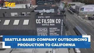 Seattle-based outerwear company to begin outsourcing production to California