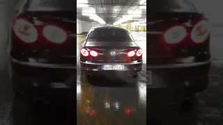 Vw Passat CC 3.6 v6 exhaust sound