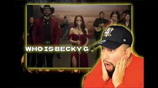 FIRST TIME LISTENING | Becky G - POR EL CONTRARIO with Leonardo Aguilar & Ángela Aguilar | FIRE