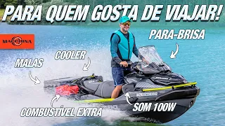 O novo Sea-Doo para viagens longas na água! Explorer Pro 170