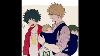 BakuDeku and their kid shorts