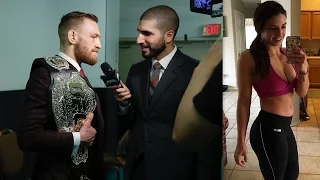 Ariel Helwani hosting "An Experience with Conor McGregor"; Mackenzie Dern hot dances moves & twerk