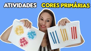 EDUCAÇÃO INFANTIL | Como trabalhar às cores Primárias