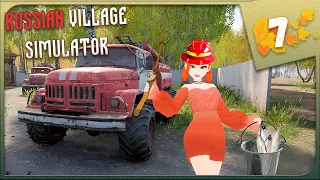 ТУШУ ПОЖАРЫ И ЛОВЛЮ РЫБОВ ► Симулятор русской деревни ► Russian Village Simulator #7 Прохождение