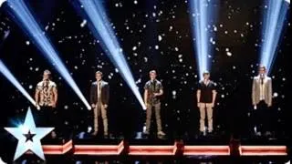 Musical theatre boyband Collabro sing Bring Him Home - BGT 2014 (ONLY SOUND)