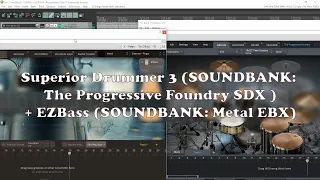 Пробуем Superior Drummer 3 + EZBass в связке