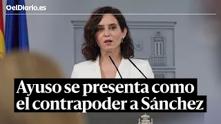 Ayuso, tras la reunión con Sánchez: "España está secuestrada en manos de minorías que la odian"