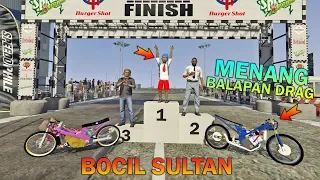 BOCAH SD MENANG BALAPAN DRAG MOTOR -  GTA 5 SULTAN