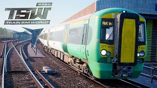 Train Sim World 2020 East Coastway Class 377 UK Trainset from Depot to station