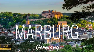 Marburg, Germany 🇩🇪 Walking Tour 2023 | 4K 60fps HDR | A Medieval Gem in Germany