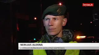Pamatykite, kas dėjosi per bombos likvidavimo operaciją Vilniuje