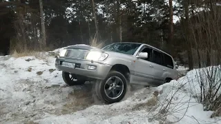 Land Cruiser 100 & Lexus LX470. Стоковые авто на бездорожье. OffRoad...