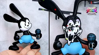 [FNF] Making Oswald lucky the rabbit Sculpture Timelapse [VS Oswald] - Friday Night Funkin' Mod