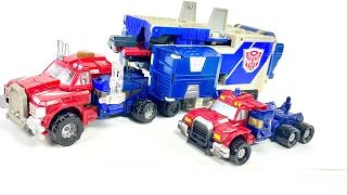 Transformers “G1” Armada Deluxe & Leader Optimus Prime Chefatron Review