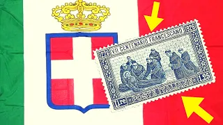 MOST VALUABLE RARE ITALIAN STAMPS of values - philately