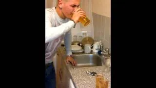3 pints in 1 minute epic fail!