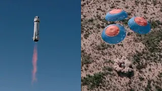 Blue Origin NS-17: New Shepard launch and landing, 26 August 2021