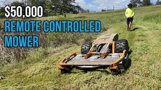 Raymo Electric Remote Controlled Mower. I want one!