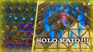 FROSTBORN  EPIC SOLO RAID  WITH ASSASSIN FULL RUNES !! - FREE LEGENDARY WEAPONS AND ARMOURS !!!